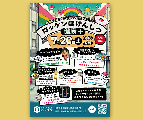 マルシェ　チラシ